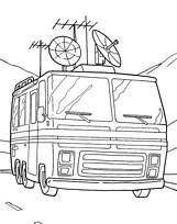 coloriage camping car de ben 10